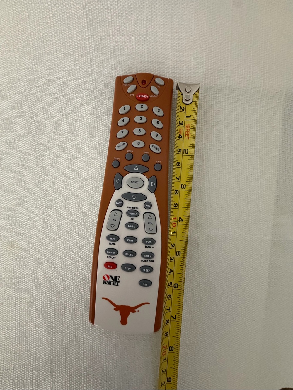 One For All UT Longhorns Universal Remote Control (F256) - Picture 3 of 8
